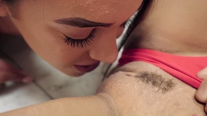 Girls Gone Pink: Petite Cecilia Lion 69 ass fingering