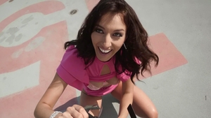 StrandedTeens - Bella Rolland tittyfuck sex video