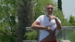 BRAZZERS Exxtra: Karmen Karma wearing jeans and Keiran Lee