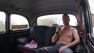 Female Fake Taxi: Alan's Big Muscles Make Me Wet