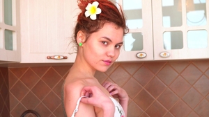Nubiles.net: Shaved Aphrodesia masturbation