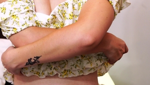 Nubiles - Teen Remi Jones in thongs orgasm