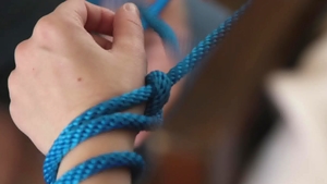 Family XXX: Blonde hair Aria Banks show natural boobs