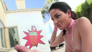 Swallowed.com: Kissa Sins ass job