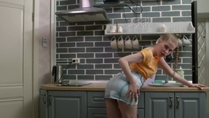 Nubiles - Shaved Anastasia Sharp brunette masturbating video