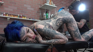 Alt Erotic: Tattooed Amber Luke fucking