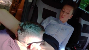 Fake Driving School: Emylia Argan & Jason X scene
