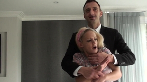 PascalsSubSluts: Tattooed Loulou Petite throat fuck sex video