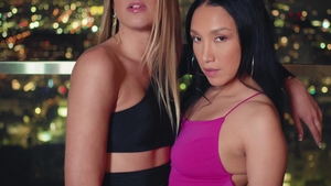BLACKED RAW: Slamming hard with Vicki Chase among Anton Harden