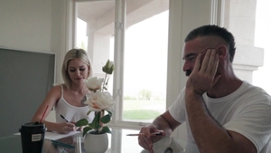 ToughLoveX - Petite Kiara Cole cock sucking