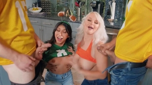 Mommy Got Boobs: London RIver & Lucas Frost scene