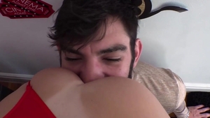 Anal Only: Wet Khloe Kapri throat fuck