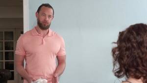 Family XXX: Leana Lovings shows natural tits