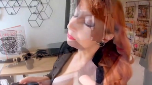 RedXXX: Dirty cougar encouragement after interview
