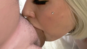 Benefit Monkey - Tabitha Poison POV sucking dick porn