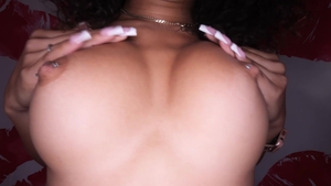 BJ Raw: Hard nailining alongside brunette