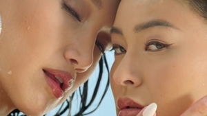 BLACKED: Vicki Chase and Rae Lil Black bends to get fucked