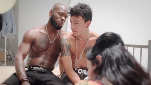 HardWerk: Maria Riot alongside Bishop Black bends over